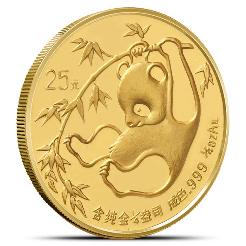 1985 1/4 oz Chinese Gold Panda Coin (Sealed) l JM Bullion™