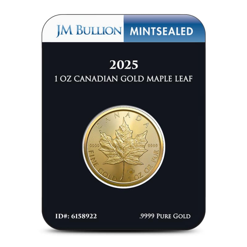 glamb Nick rib overall 定価2万9150円 2025 1 oz Canadian Gold Maple Leaf Coin (MintSealed, BU) l JM Bullion™