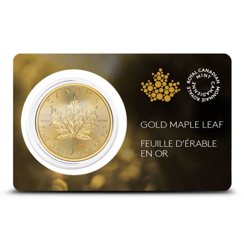 2025 1 oz Canadian Gold Maple Leaf Coin l JM Bullion™