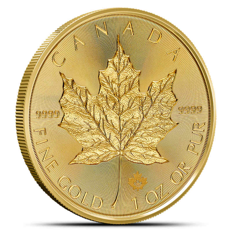 2025 1 oz Canadian Gold Maple Leaf Coin l JM Bullion™