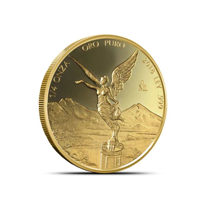 2018 1/4 oz Proof Mexican Gold Libertad Coin (In Capsule) l JM