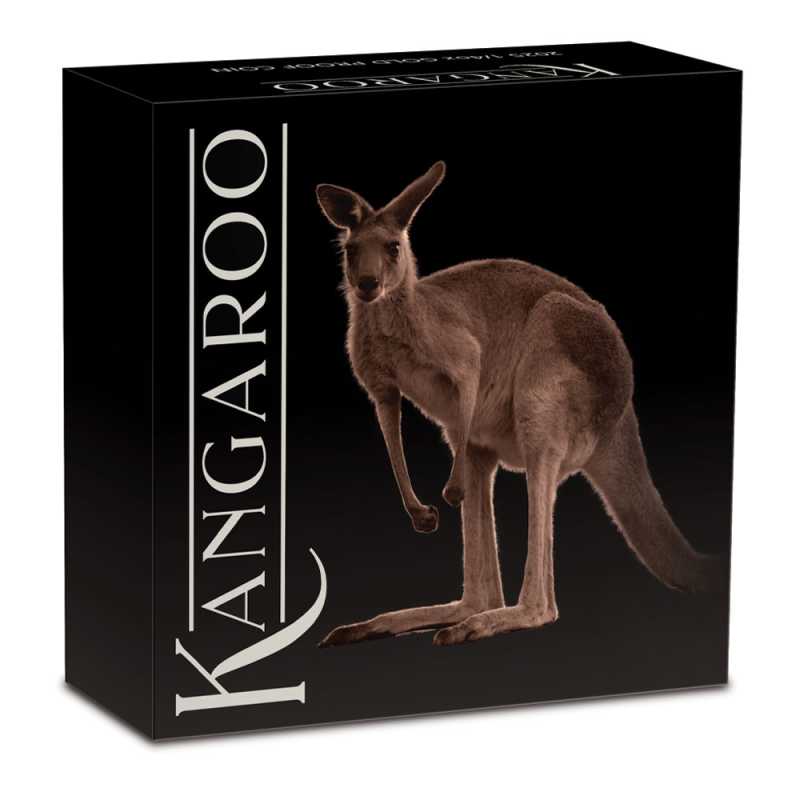 2025 1/4 oz Proof Australian Gold Kangaroo Coin l JM Bullion™