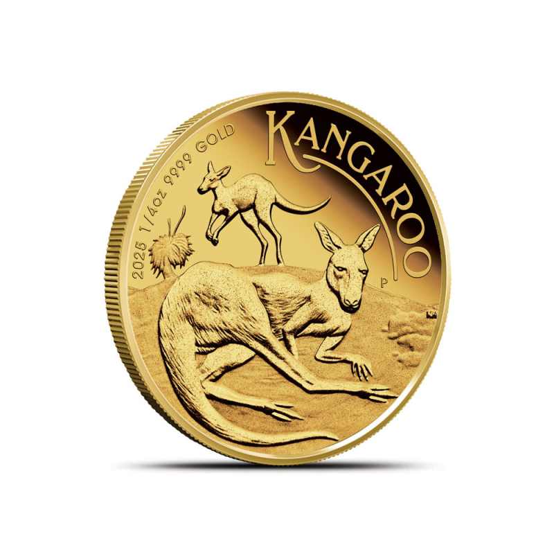 2025 1/4 oz Proof Australian Gold Kangaroo Coin l JM Bullion™