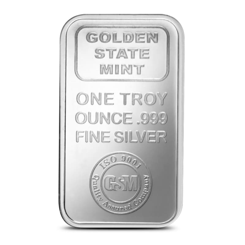 Buy 1 oz GSM Silver Bars - .999 Pure, Brand New l JM Bullion™