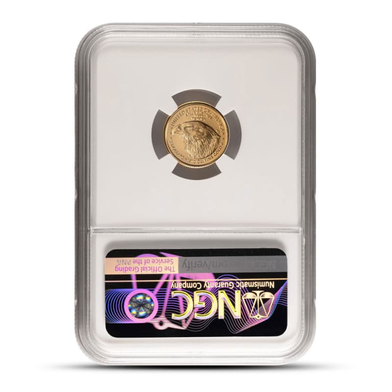 2025 1/10 oz American Gold Eagle Coin NGC MS69 ER l JM Bullion™
