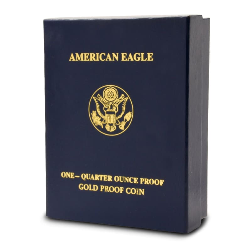 1990-P 1/4 oz Proof American Gold Eagle Coin (Box + CoA) l JM Bullion™
