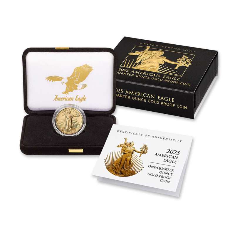 2025-W 1/4 oz Proof American Gold Eagle Coin l JM Bullion™