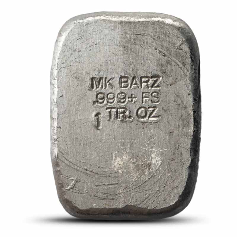 1 oz MK Barz Holy Cross Shield Silver Bar (New) l JM Bullion™