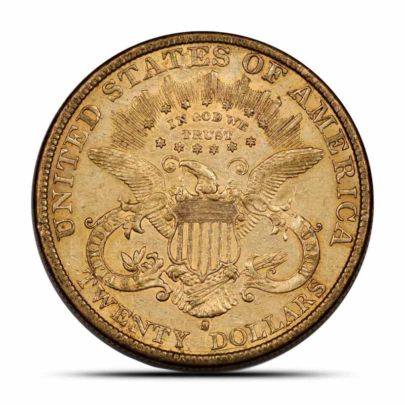 はる② 1891-S Pre-33 $20 Liberty Gold Double Eagle Coin (XF) l JM Bullion™
