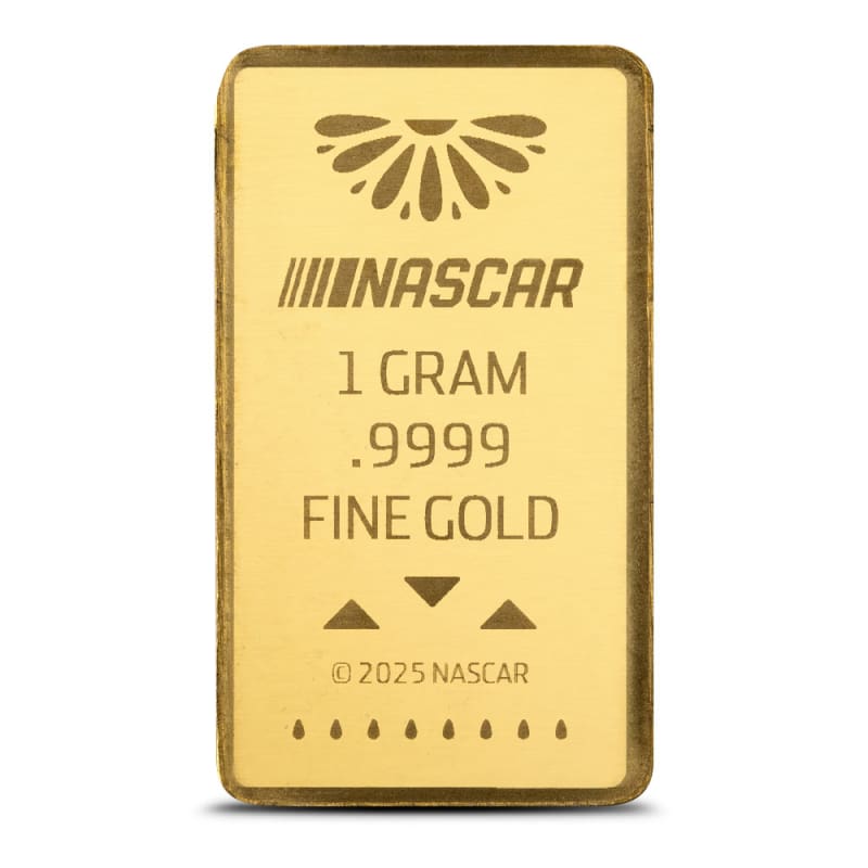 1 Gram Nascar Mexico City Gold Bar (New w/ Assay) l JM Bullion™