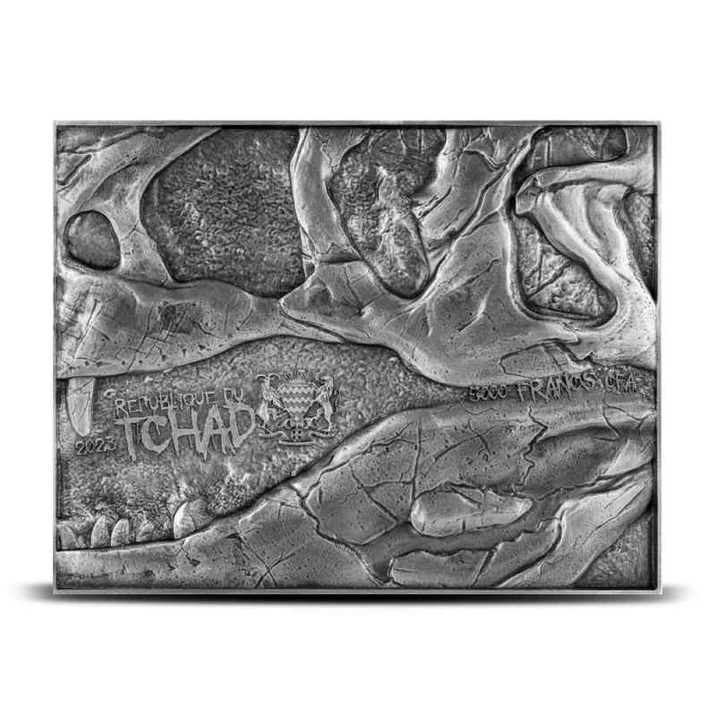 2023 Colorized Chad Bi-Metal Tyrannosaurus Rex Fossil Coin l JM
