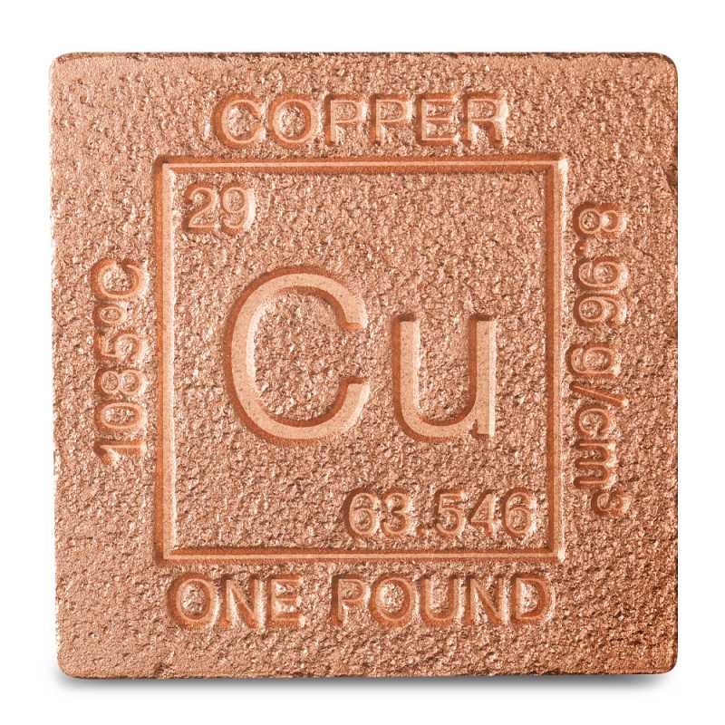 Buy 1 Pound Copper Bullion Cube (.999, 1 LB) l JM Bullion™