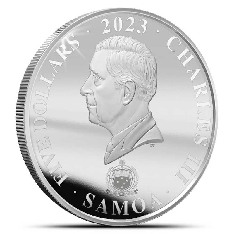 2023 Samoa Silver Disney 100 Years of Wonder Darth Vader Coin l JM