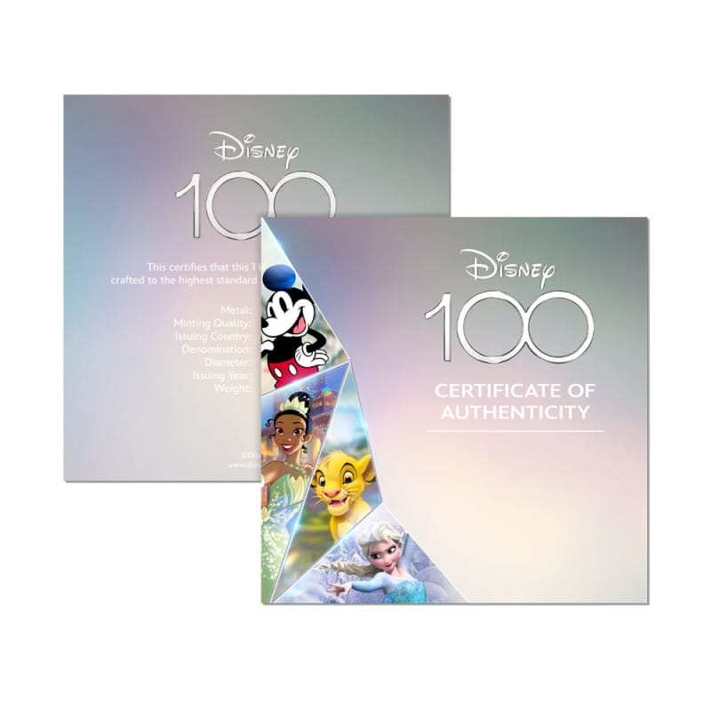 2023 Samoa Silver Disney 100 Years of Wonder Mickey Mouse Coin l