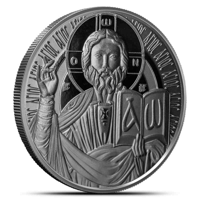 2023 1 oz Black Rhodium Samoa Silver Jesus The Teacher Coin l JM