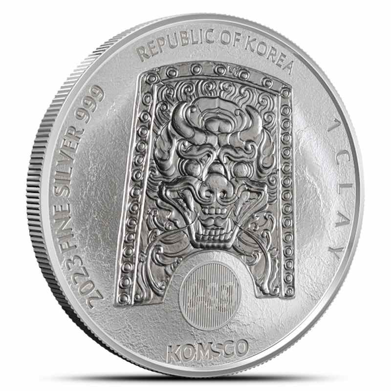 【希少】韓国チウー チオンワン 銀貨 2023 1 oz South Korean Silver Chiwoo Cheonwang (BU) l JM Bullion™