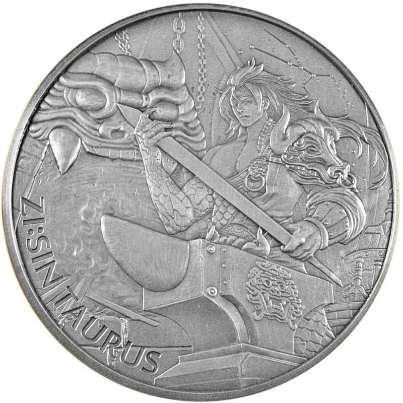2021 10 oz Antique South Korean Silver Chiwoo Cheonwang l JM Bullion™