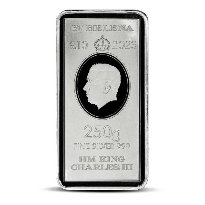 2023 St. Helena Rectangular Silver East India Company Coin l JM