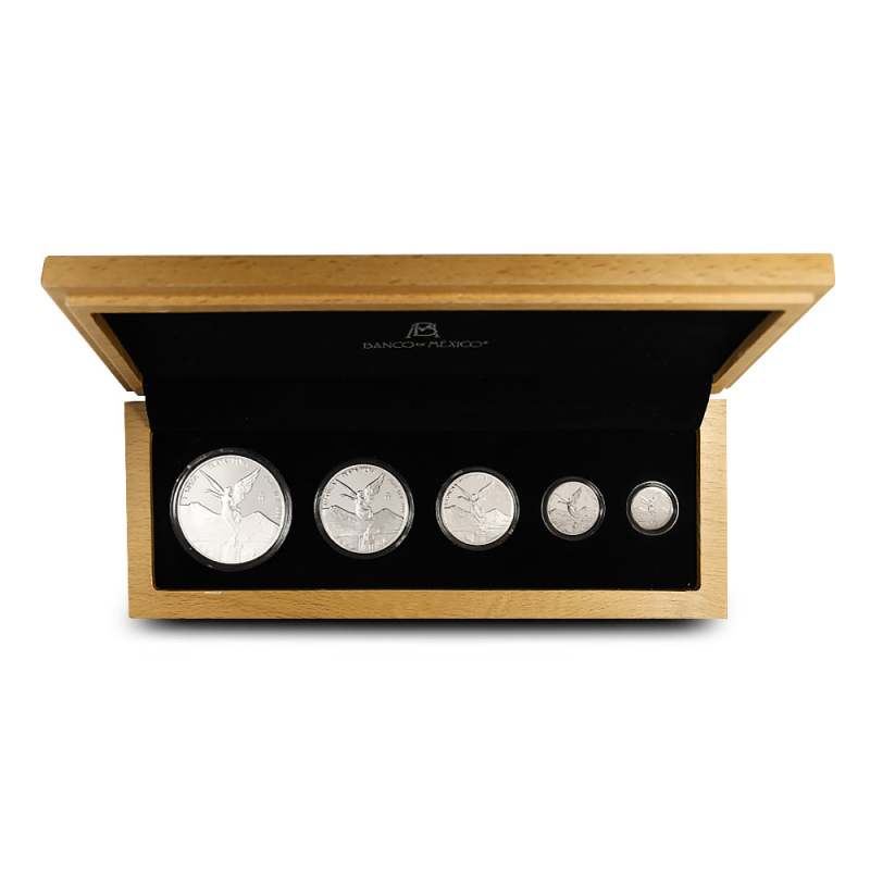 2024 Proof Mexican Silver Libertad 5-Coin Set l JM Bullion™