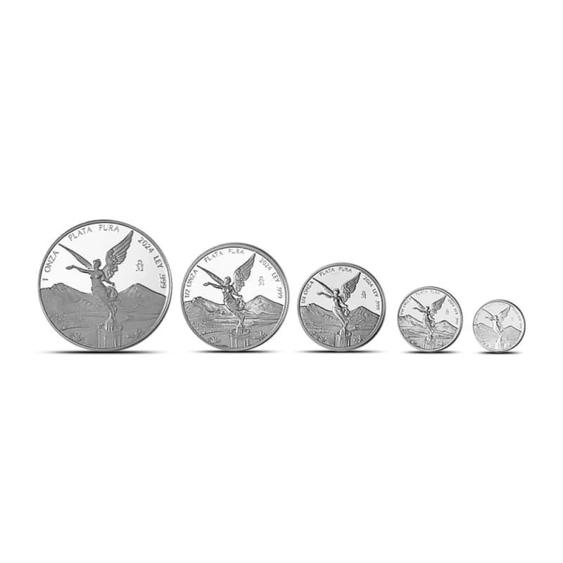 2024 Proof Mexican Silver Libertad 5-Coin Set l JM Bullion™
