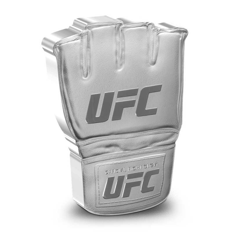 2024 1 oz Proof Niue Silver UFC Glove Shaped Coin l JM Bullion™