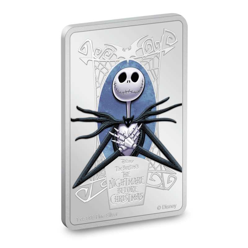 ナイトメアキャッスル  　初版、美品、希少品‼️ 2024 Proof Colorized Niue Silver The Nightmare Before Christmas