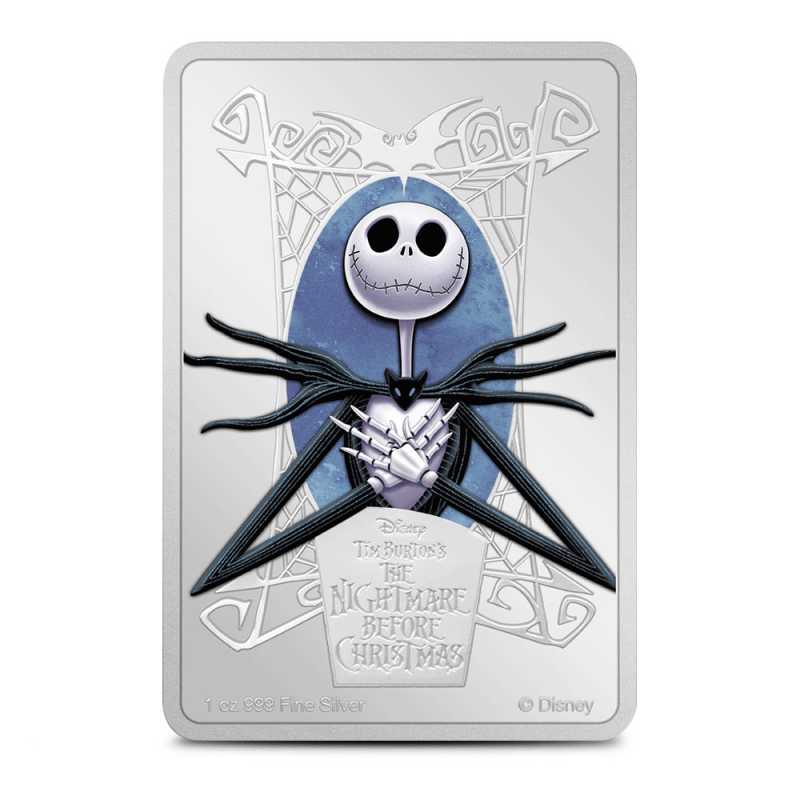 ナイトメアキャッスル  　初版、美品、希少品‼️ 2024 Proof Colorized Niue Silver The Nightmare Before Christmas