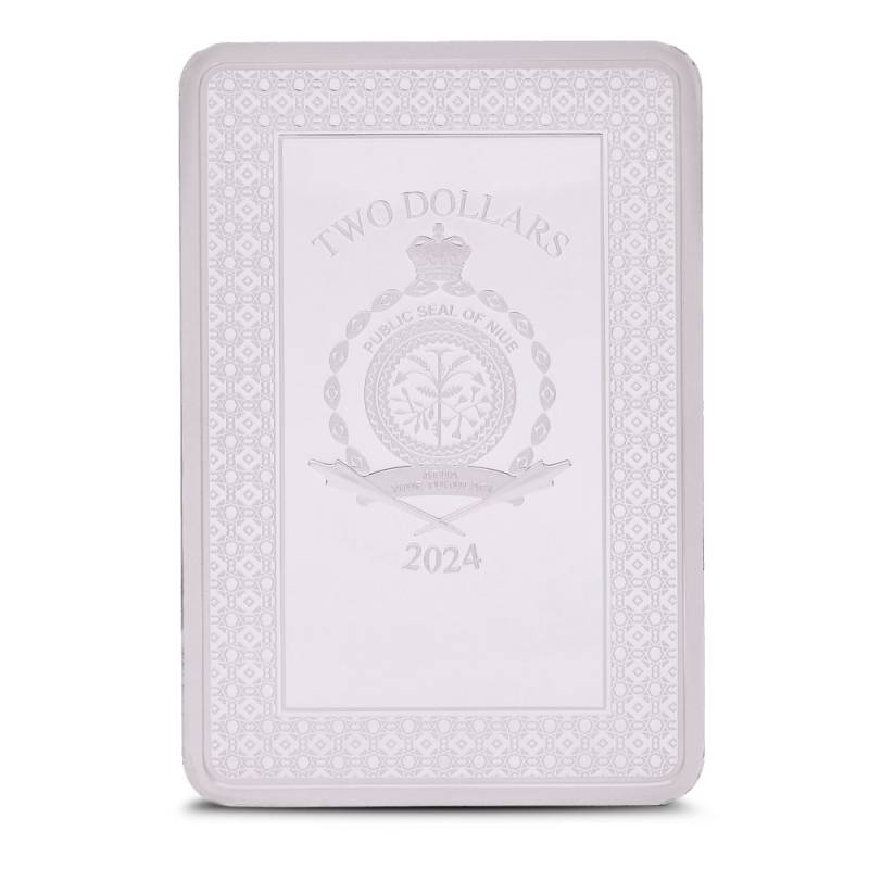 2024 1 oz Colorized Niue Silver Tarot Cards The Sun Coin l JM Bullion™