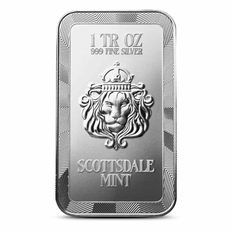 1 oz Colorized Scottsdale Halloween Social Treats Silver Bar l JM