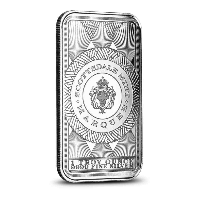 1 oz Scottsdale Mint Marquee Peacock Silver Bar l JM Bullion™