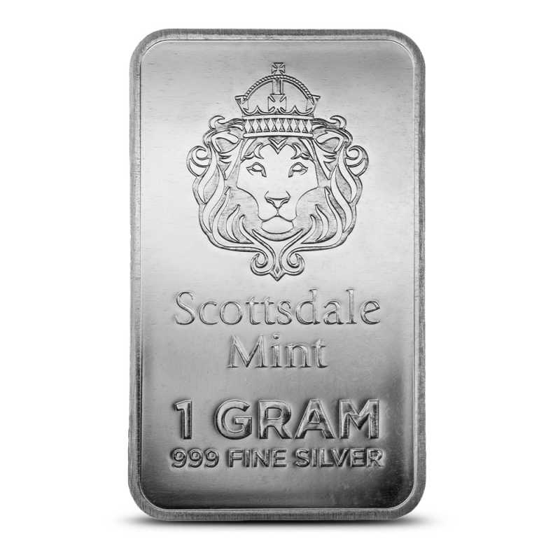 100 Gram Scottsdale Mint Silver Prepper Box (100 x 1g Bars) l JM
