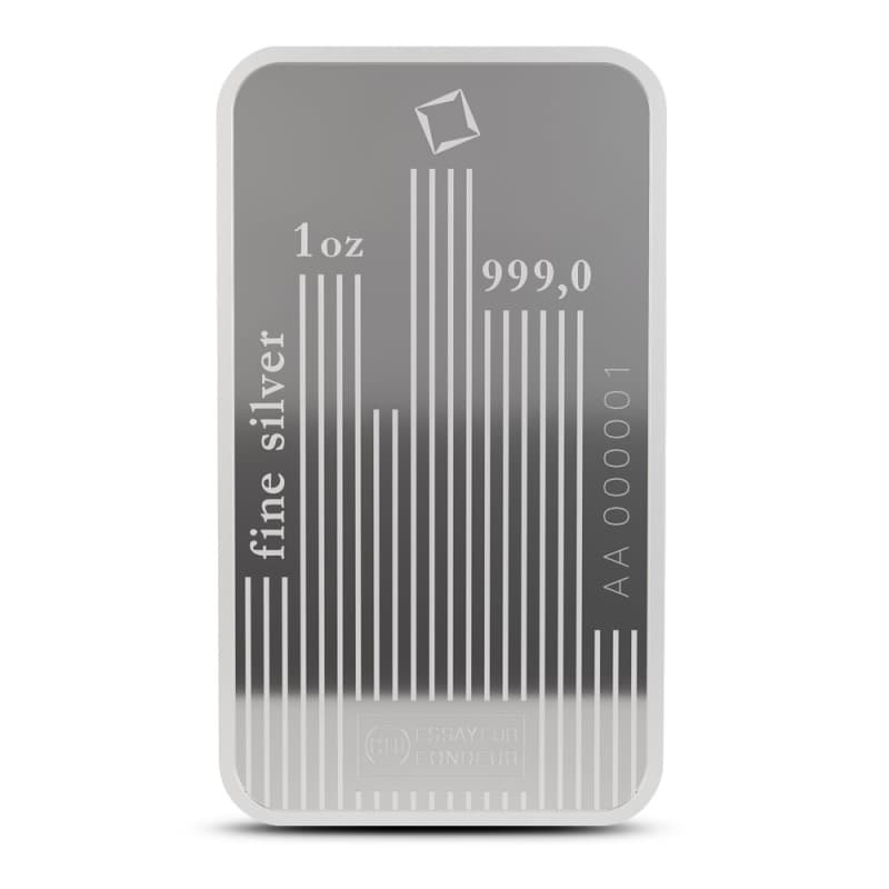 Tobacco Fandom 1 Gram Scottsdale Mint Silver Bar - 