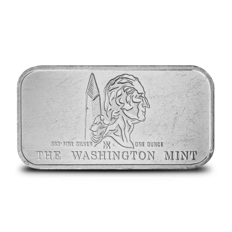 1 oz Vintage Silver Art Bar (Varied Condition, Any Mint) l JM Bullion™