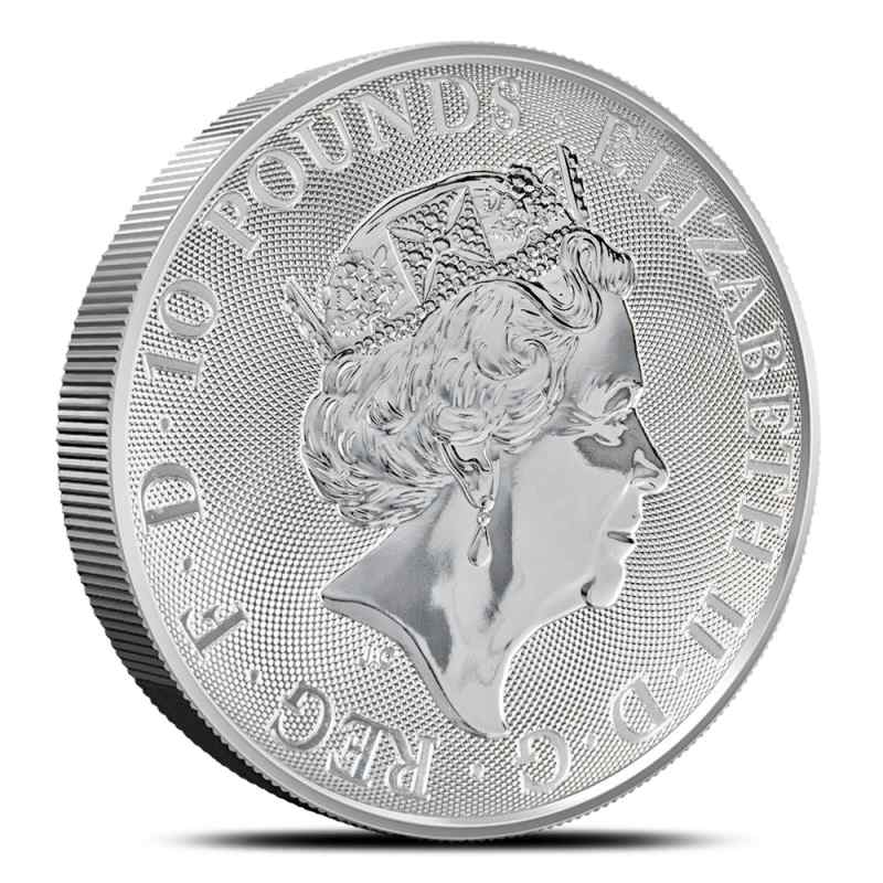 2019 10 oz British Silver Valiant Coin l JM Bullion™ | JM Bullion