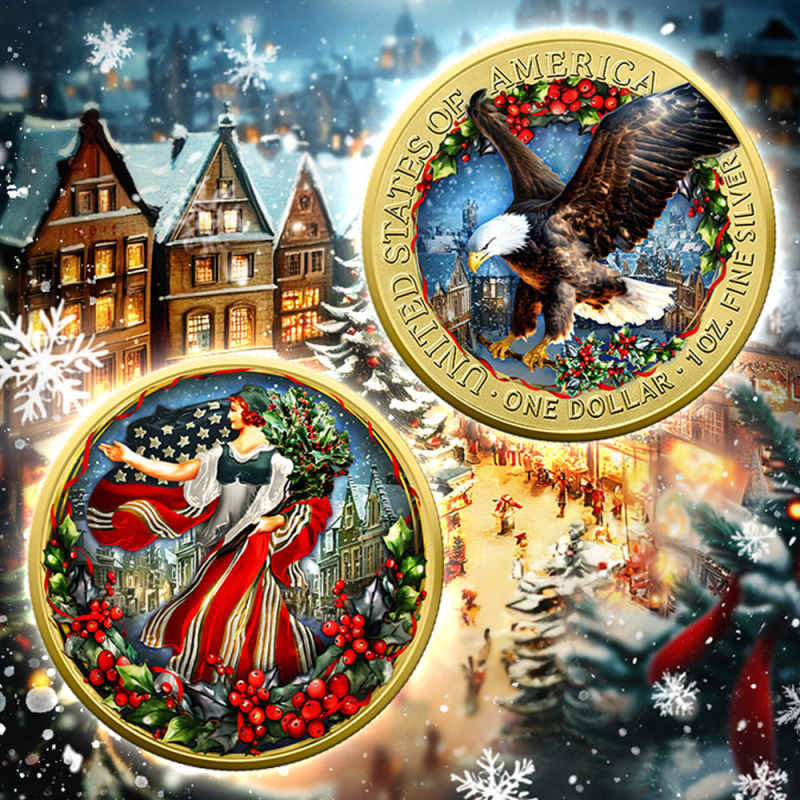 限定】2021 Colorized American Silver Eagle Buy 2 oz Silver Coin