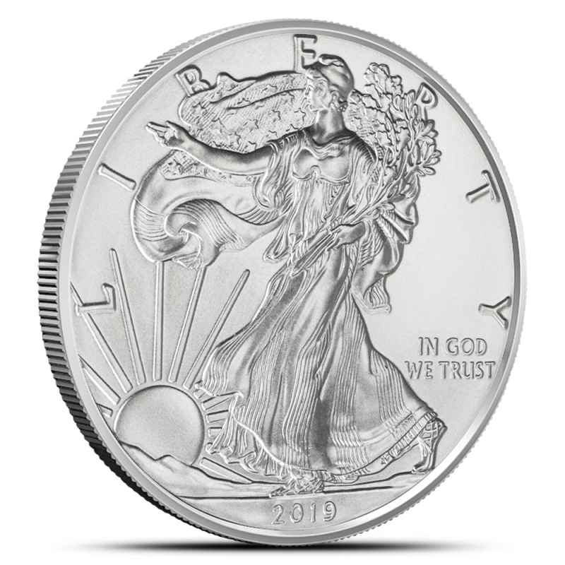 2019 Glacier Silver Eagle 1oz 銀貨 2019 1 oz American Silver Eagle Coin l JM Bullion™ | JM Bullion