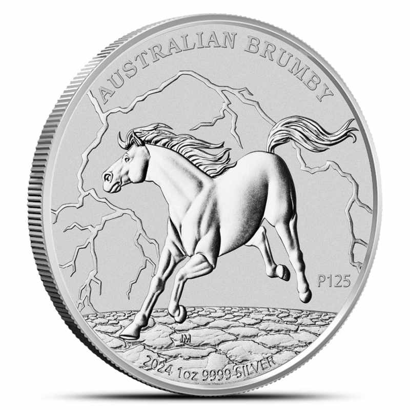 2024 1 oz Australian Brumby Silver Coin (BU) l JM Bullion™