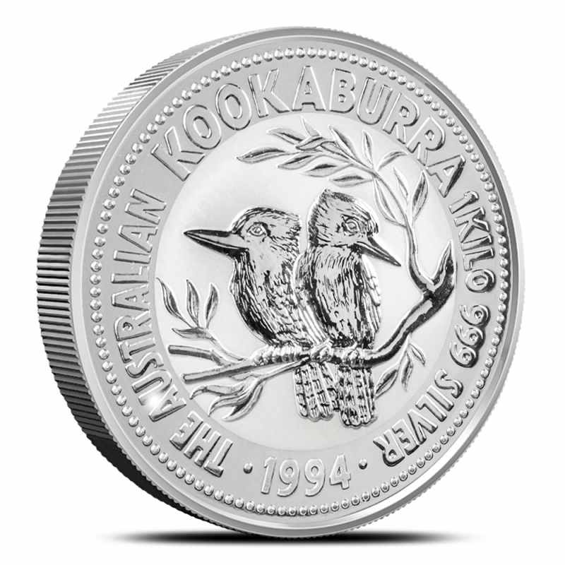 1994 1 Kilo Australian Kookaburra Silver Coin l JM Bullion™