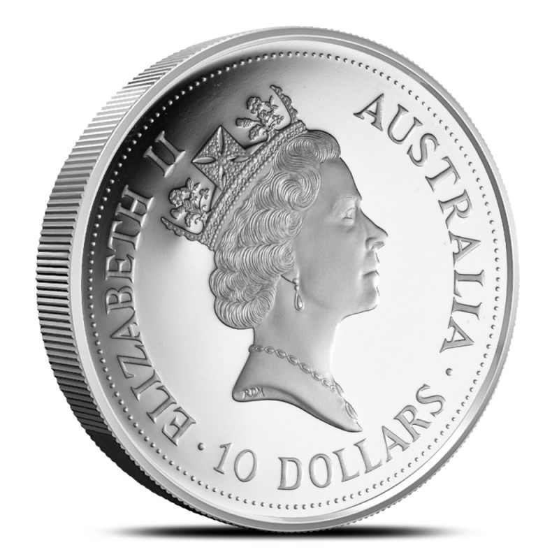 1992 10 oz Proof Australian Silver Kookaburra Coin l JM Bullion™
