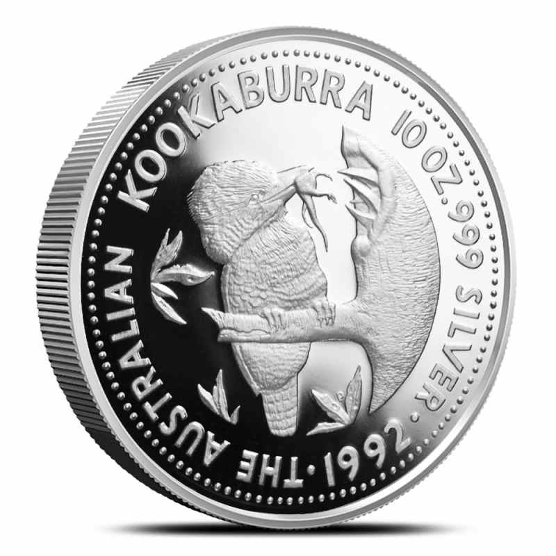 1992 10 oz Proof Australian Silver Kookaburra Coin l JM Bullion™