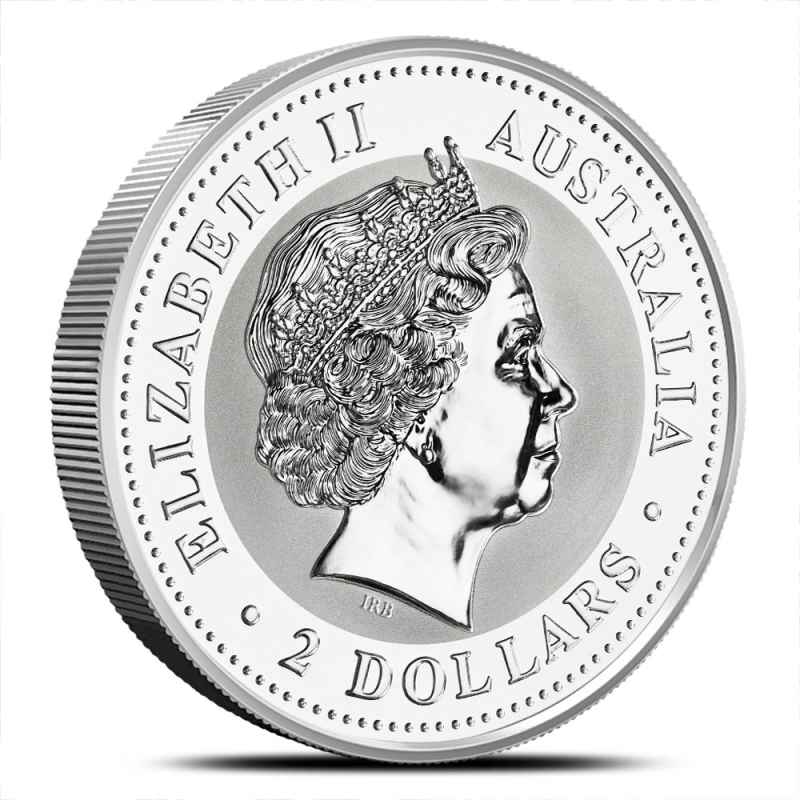 2000年　ルナシリーズ silver coin Australia『龍』 2000 2 oz Australian Silver Lunar Dragon Coin l JM Bullion™