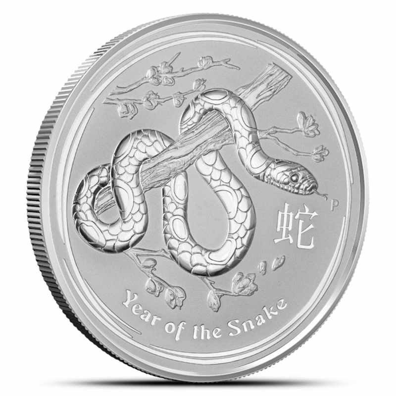 2013 5 oz Australian Silver Lunar Snake Coin l JM Bullion™