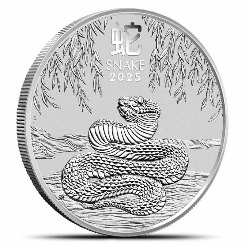 the of Year Lunar Silver .9999 Australia 2025 1ドル オーストラリアン・シルバー・スワン 2025年 Snake 1oz MS70 NGC コレクション