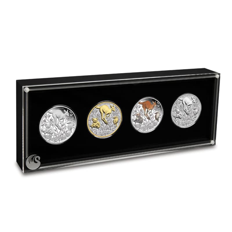 コレクション Perth Mint 2024 Perth Mint 125th Anniversary Silver (Proof, 4 Coins )