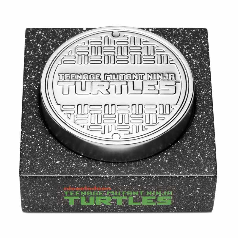 2024 Antique Colorized Tuvalu Silver Teenage Mutant Ninja Turtles