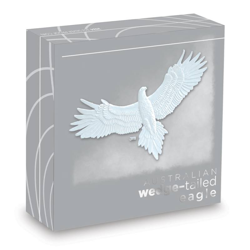 2024 3 oz Proof Australian Silver Wedge Tail Eagle Coin l JM Bullion™