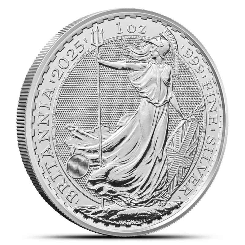 銀　ブリタニア　2025 2025 1 oz British Silver Britannia Coin (BU) l JM Bullion™