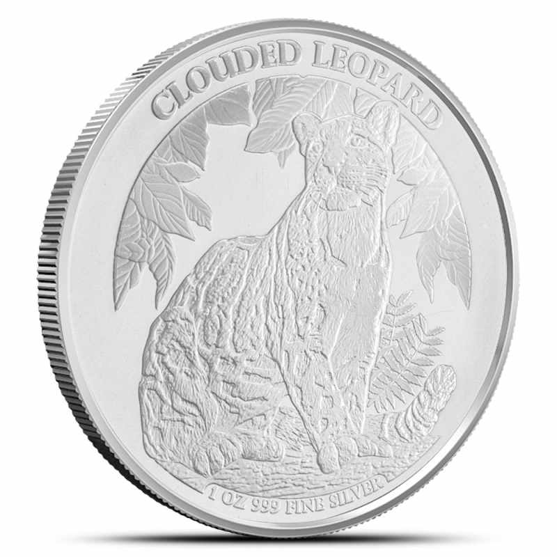 2023 1 oz Cambodia Silver Clouded Leopard Coin (BU) l JM Bullion™