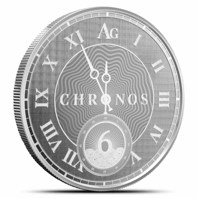 2024 1 oz Tokelau Silver Chronos Coin (BU) l JM Bullion™