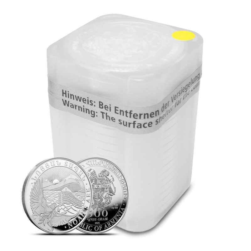 2025 1 oz Armenian Silver Noah's Ark Coin (BU) l JM Bullion™